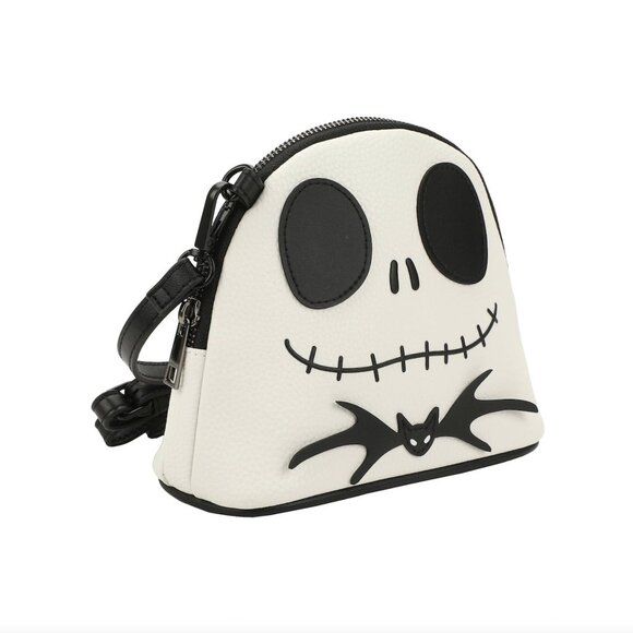 Nightmare Before Christmas Jack Skellington Crossbody Purse with Keychain - Picture 4 of 10